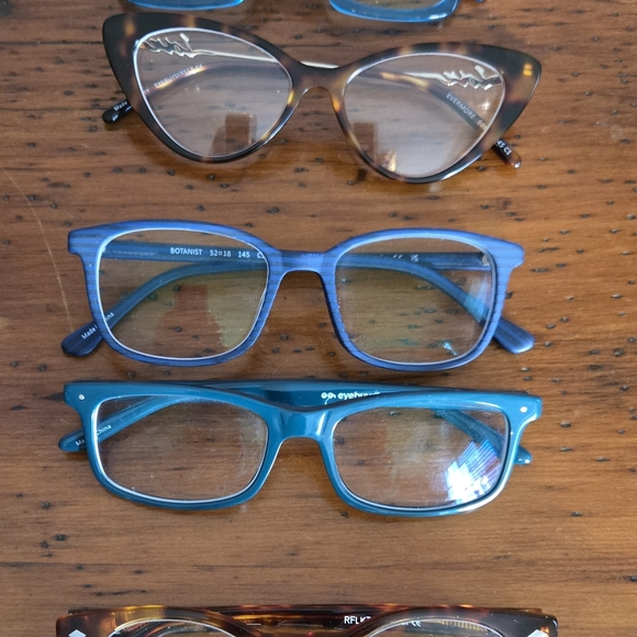 5 pairs of glasses! Hardly worn. Prescription approximately. -1.50 - Picture 3 of 4